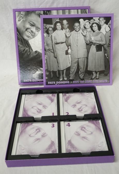 FATS DOMINO OUT OF NEW ORLEANS BOX SET: FATS DOMINO OUT OF NEW ORLEANS BOX SET. COMES WITH EIGHT CDS & BOOK (BEAR FAMILY RECORDS)