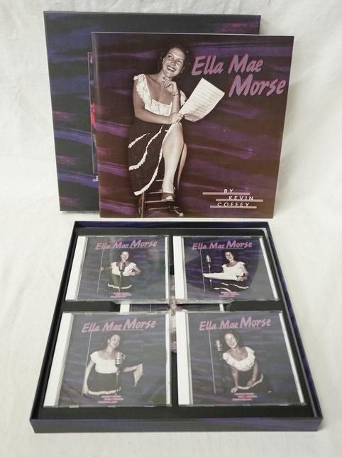 ELLA MAE MORSE BOX SET: ELLA MAE MORSE BARRELHOUSE BOOGIE AND THE BLUES BOX SET. COMES WITH FIVE CDS & BOOK (BEAR FAMILY RECORDS)
