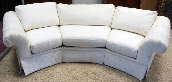 THOMASVILLE SEMI CIRCULAR SOFA: THOMASVILLE SEMI CIRCULAR SOFA