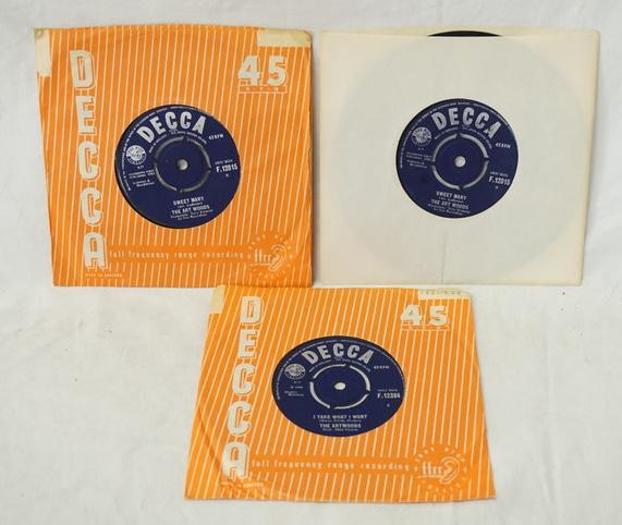 LOT OF 3 ARTWOODS ORIGINAL 45S: LOT OF THREE THE ARTWOODS ORIGINAL 45S (THERE ARE TWO COPIES OF SWEET MARY/IF I EVER GET MY HANDS ON YOU)