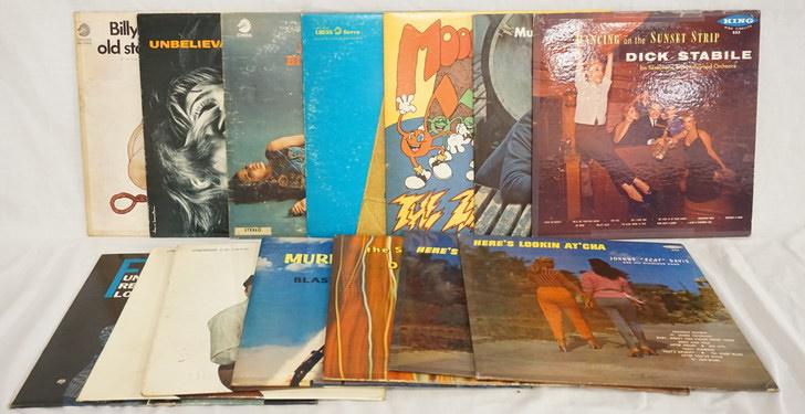 LOT OF 14 ALBUMS ON CHESS/KING: LOT OF 14 ALBUMS ON CHESS/KING RECORD LABELS; MURRAY THE K'S GOLDEN GASSERS (TWO COPIES) HERES LOOKIN AT'CHA (TWO COPIES ONE IS STEREO ONE IS MONO) FUN WITH FREDDIE & FLO, THE SENSATIONAL DONNIE ELBER