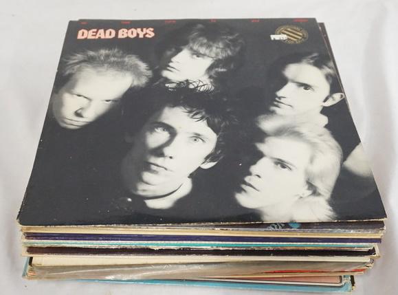 LOT OF 25 ROCK ALBUMS: LOT OF 25 ROCK ALBUMS; BLOODROCK, TUFF DARTS!, THE MULCAYS HARMONICAS,SANTANA ABRAXES (COMES WITH POSTER) BROWNSVILLE STATION A NIGHT ON THE TOWN, GRAND FUNK CLOSER TO HOME, THE TARNEY SPENCER BAND RU