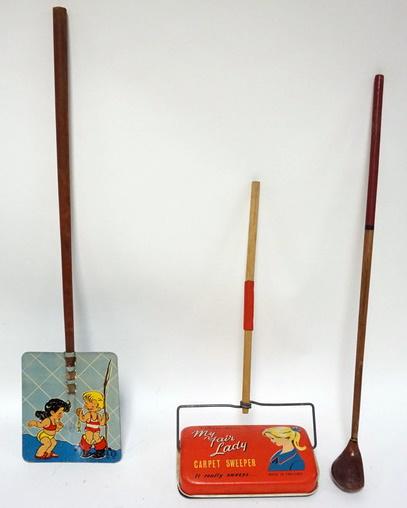 OHIO ART TOY LITHO  LARGE TIN SHOVEL AND PETER PAN MY (1 of 3)