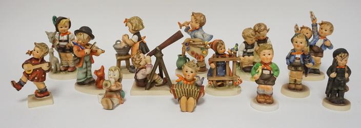GROUP OF 14 HUMMEL FIGURES (1 of 1)