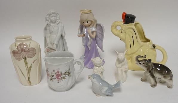 CHINA FIGURINE LOT 8 PIECES (1 of 1)