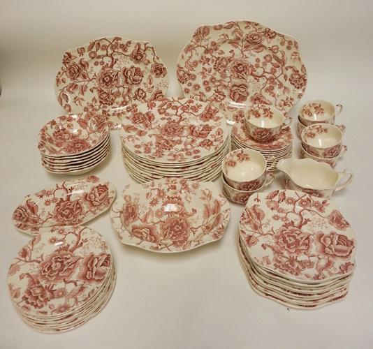 65 PIECE JOHNSON BROS *ENGLISH CHIPPENDALE* DINNERWARE (1 of 1)