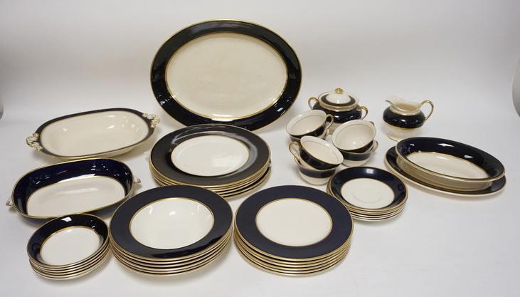 43 PIECE FONDEVILLE, ENGLAND DINNERWARE SET (1 of 1)