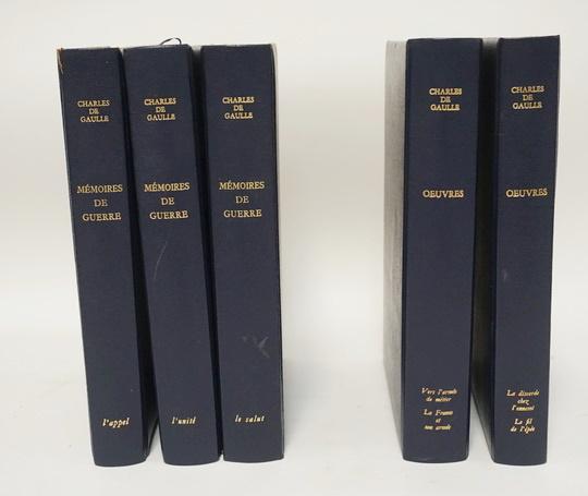 MEMOIRS OF CHARLES DE GAULLE 5 VOLUMES (1 of 3)