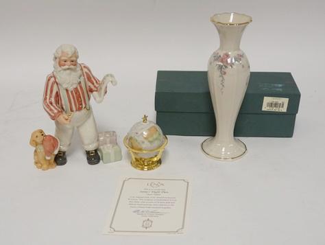 LENOX SANTA & BUD VASE (1 of 1)