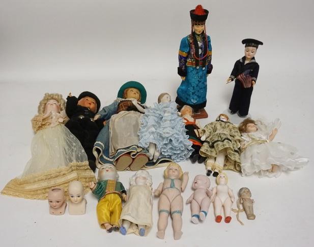 LOT OF 15 MISC. DOLLS (1 of 1)