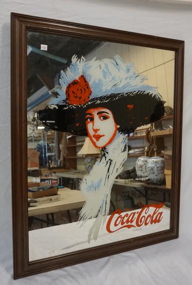 COCA-COLA GIRL MIRROR (1 of 1)