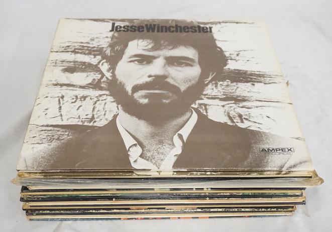 LOT OF 24 FOLK ALBUMS: LOT OF 24 FOLK ALBUMS; THE MANY SIDES OF THE SERENDIPITY SINGERS, THE SERENDIPITY SINGERS, THE ELUSIVE BOB LIND, JOHN B. SEBASTION, TIM ROSE, THE SKIFLE SOUND DICK JACOBS AND HIS SKIFLE GROUP, ALRO, T