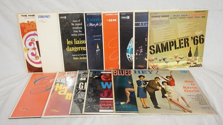 LOT OF 14 ALBUMS ON CHARLIE PARKER LABEL (1 of 3)