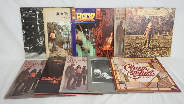 LOT OF 11 ALLMAN BROTHERS ALBUMS (1 of 4)