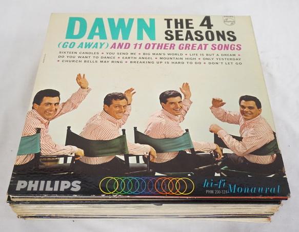 LOT OF 20 THE 4 SEASONS ALBUMS (1 of 7)