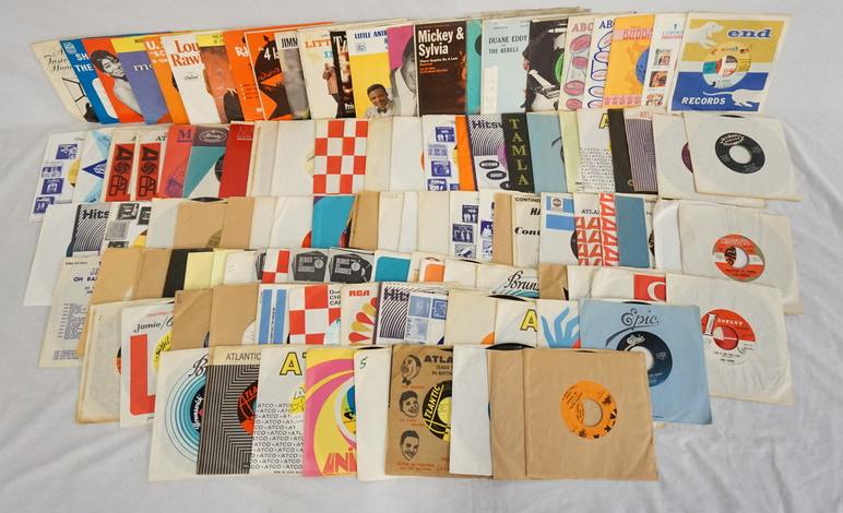LOT OF OVER 100 R & B 45S (1 of 2)