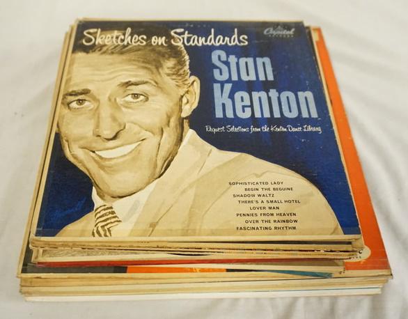 LOT OF 22 STAN KENTON ALBUMS (1 of 2)
