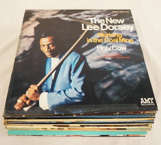 LOT OF 27 R & B ALBUMS: LOT OF 27 R & B ALBUMS; THE MIRACLES ON STAGE, RICHARD BERRY & THE DREAMERS, THE MIRACLES DOIN' MICKEY'S MONKEY, WASHINGTON COMMITTEE, SLY & THE FAMILY STONE- SLY STONE RECORDED IN SAN FRANCISCO 1964-
