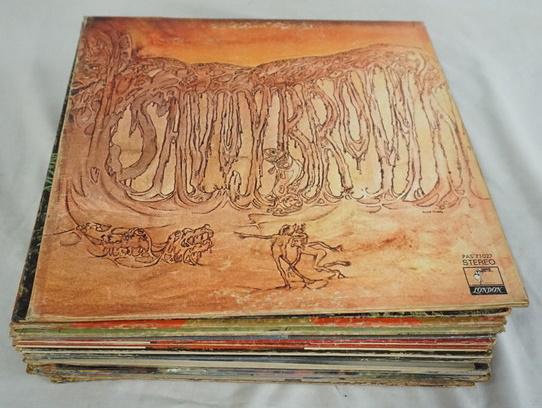 LOT OF 25 ROCK ALBUMS: LOT OF 25 ROCK ALBUMS; SAVOY BROWN- BLUE MATTER, LOOKING IN, RAW SIENNA, A STEP FURTHER, TEN WHEEL DRIVE WITH GENYA RAVAN CONSTRUCTION (TWO COPIES) , MORTIMER (TWO COPIES) A GROUP CALLED SMITH (TWO CO