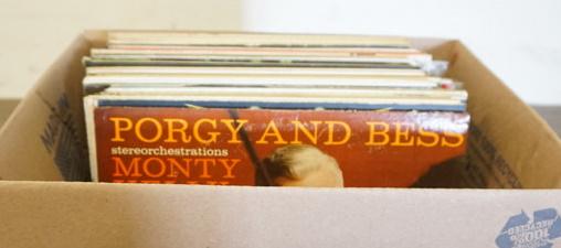 BOX FULL OF RECORDS JAZZ/BIG BAND/COMPILATIONS: BOX FULL OF RECORDS JAZZ/BIG BAND/COMPILATION ALBUMS ETC. INCLUDING HARRY BELAFOTE, TURK MURPHY HENRY MANCINI, MONTY KELLY, JONATHAN EDWARDS, HERB ALPERT FERRANTE AND TEICHER SERGIO MENDES, AND MANY O