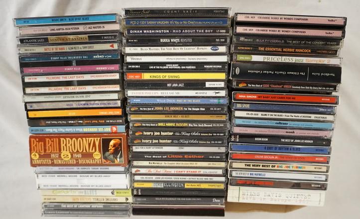 LOT OF CDS MOSTLY BLUES/JAZZ (1 of 3)