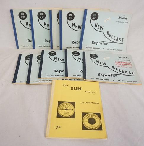 COLLECTION OF ONE SPOT RECORD CATALOGS & ONE SUN (1 of 1)