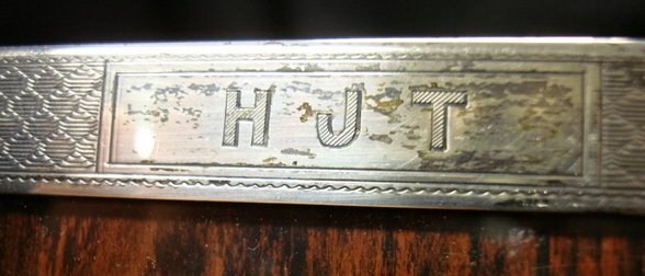 TWO STERLING SILVER PICTURE FRAMES - 2