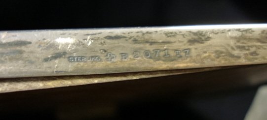 TWO STERLING SILVER PICTURE FRAMES - 3