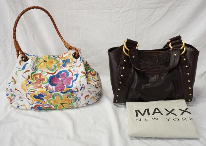 MAXX LEATHER BAG WITH CLOTH STORAGE BAG AND PLINIO (1 of 1)