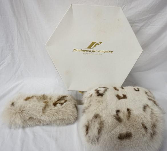FUR HAT AND MUFF (1 of 2)