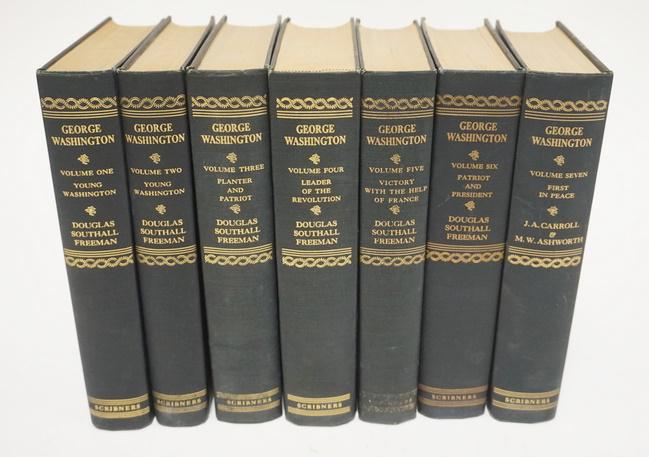 7 VOLUMES GEORGE WASHINGTON BIOGRAPHY: SEVEN VOLUMES OF GEORGE WASHINGTON BIOGRAPHY