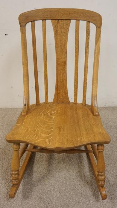 SOLID OAK ROCKER: SOLID OAK ROCKER