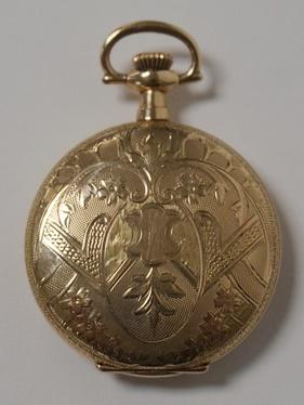 ANTIQUE POCKET WATCH IDEAL USA: ANTIQUE POCKET WATCH IDEAL USA. 7 JEWEL IN A 20 YEAR GOLD FILLED CASE