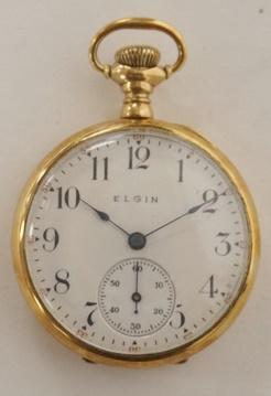 ANTIQUE LADIES PENDANT WATCH ELGIN NAT'L WATCH CO: ANTIQUE LADIES PENDANT WATCH ELGIN NAT'L WATCH CO., IN A 20 YEAR GOLD FILLED CASE