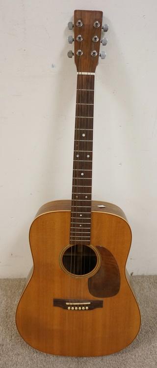 DJ WISMANN & SON GUITAR, TOMS RIVER, NJ: DJ WISMANN & SON GUITAR, TOMS RIVER, NJ, HAS ORIGINAL LABEL W/MODEL & SERIAL NUMBERS