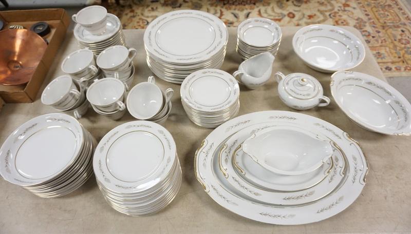 88 PIECE EMPRESS CHINA *GRANO* DINNERWARE: 88 PIECE EMPRESS CHINA *GRANO* DINNERWARE