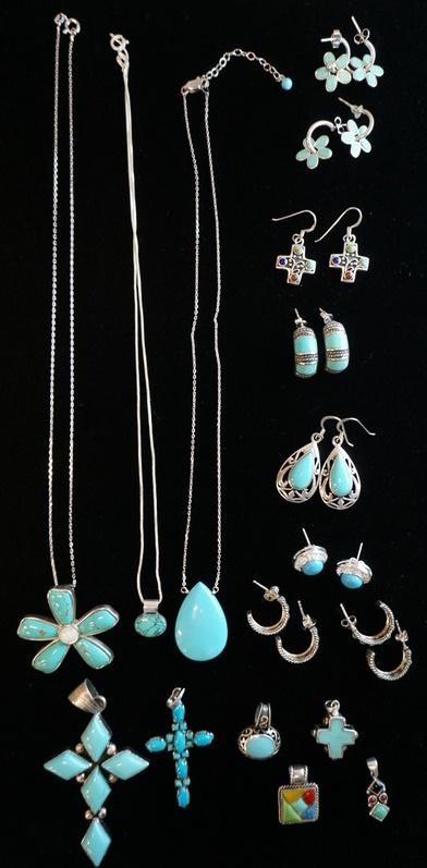 LOT OF MISC. STERLING SILVER & JEWELRY (1 of 6)