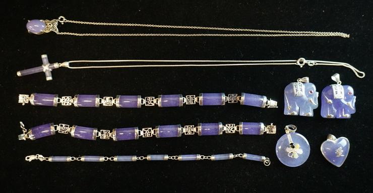 LOT OF STERLING SILVER JEWELRY (1 of 3)