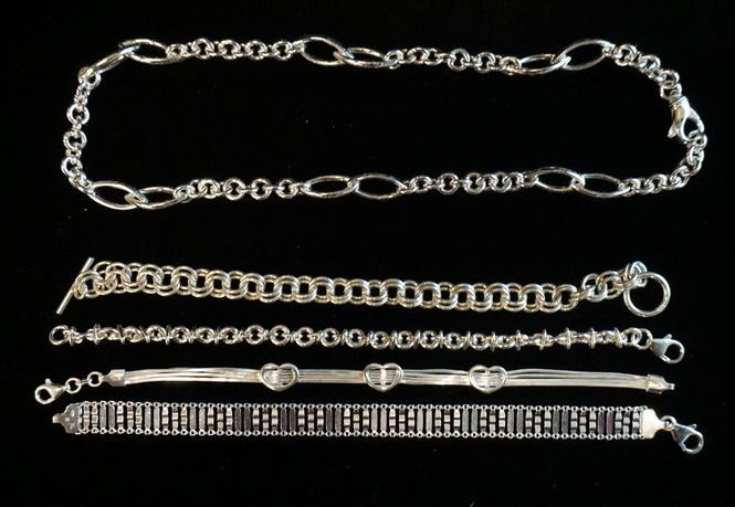 LOT OF STERLING SILVER JEWELRY (1 of 1)