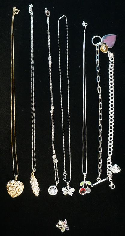LOT OF STERLING SILVER JEWELRY (1 of 3)