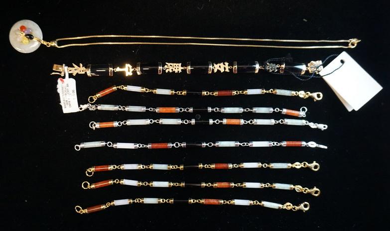 LOT OF STERLING SILVER JEWELRY (1 of 1)