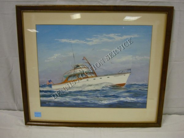 OIL ON BOARD *MY LADY* BY JOHN AUSTIN TAYLOR; 14 IN: OIL ON BOARD *MY LADY* BY JOHN AUSTIN TAYLOR; 14 IN X 19 IN