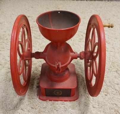 ENTERPRISE COFFEE GRINDER: ENTERPRISE COFFEE GRINDER, TOP MISSING