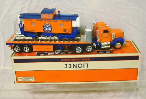 LIONEL #TMT-18405 FLAT BED TOY TRUCK W/BOX: LIONEL #TMT-18405 FLAT BED TOY TRUCK W/BOX