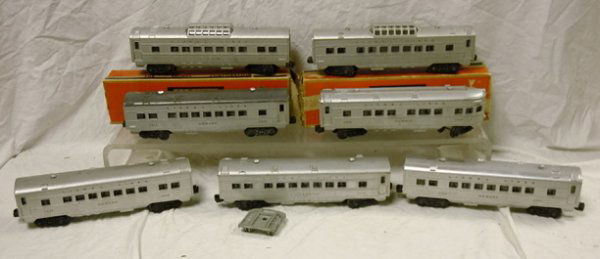 LIONEL CLIFTON & NEWARK LINE TRAIN CARS #2434, #24: LIONEL CLIFTON & NEWARK LINE TRAIN CARS #2434, #2432, #2435, #2436
