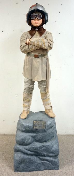 STAR WARS ANAKIN SKYWALKER LIFE SIZE STATUE: LIFE SIZE ANAKIN SKYWALKER PROMOTIONAL FIGURE 6 FOOT 8 INCHES HIGH, STAR WARS EPISODE 1