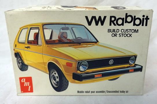 AMT VW RABBIT MODEL CAR KIT: AMT VW RABBIT MODEL CAR KIT