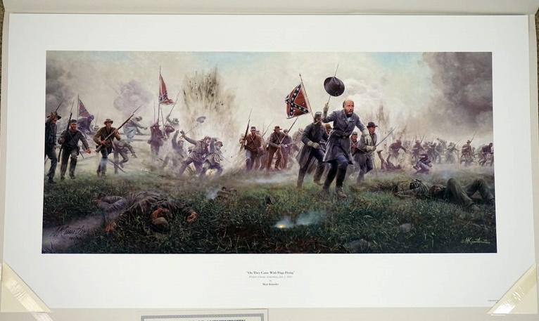 MORT KUNSTLER SIGNED LIMITED ED PRINT ON THEY CAME WITH (1 of 3)