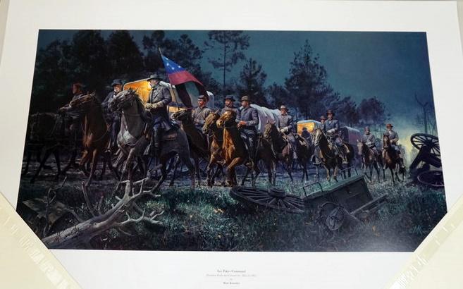 MORT KUNSTLER SIGNED LIMITED ED PRINT LEE TAKES COMMAND (1 of 3)