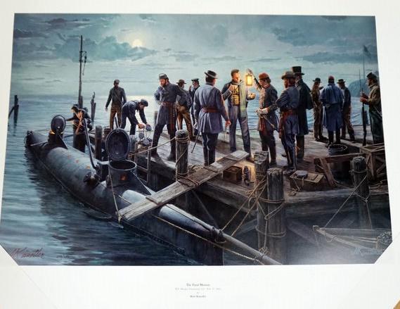 MORT KUNSTLER SIGNED LIMITED ED PRINT THE FINAL MISSION (1 of 3)
